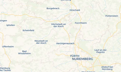Regenradar Vorschaubild - Aktuelle Niederschläge in Weisendorf und Umgebung
