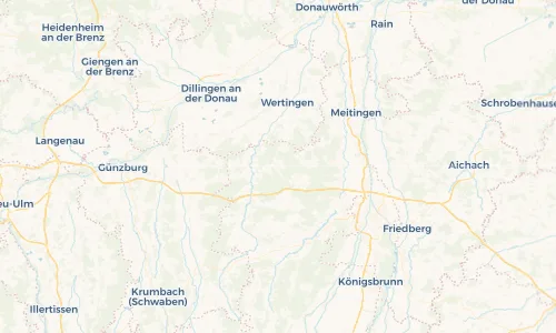 Regenradar Vorschaubild - Aktuelle Niederschläge in Welden und Umgebung