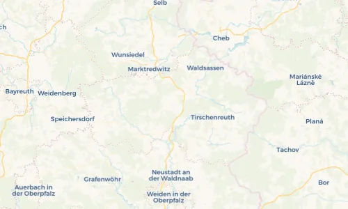 Regenradar Vorschaubild - Aktuelle Niederschläge in Wiesau und Umgebung