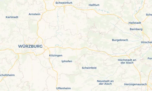 Regenradar Vorschaubild - Aktuelle Niederschläge in Wiesentheid und Umgebung