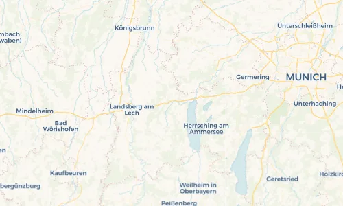 Regenradar Vorschaubild - Aktuelle Niederschläge in Windach und Umgebung