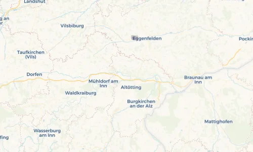 Regenradar Vorschaubild - Aktuelle Niederschläge in Winhöring und Umgebung