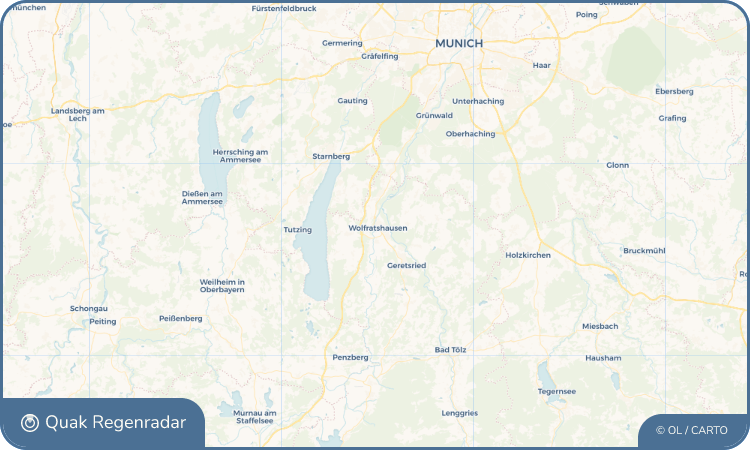Quak Regenradar-Widget Wolfratshausen