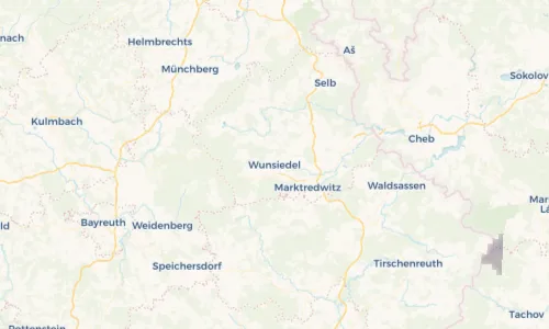 Regenradar Vorschaubild - Aktuelle Niederschläge in Wunsiedel und Umgebung