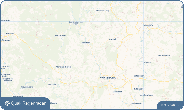Quak Regenradar-Widget Zellingen