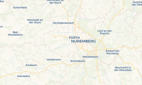 Regenradar Vorschaubild - Aktuelle Niederschläge in Zirndorf und Umgebung