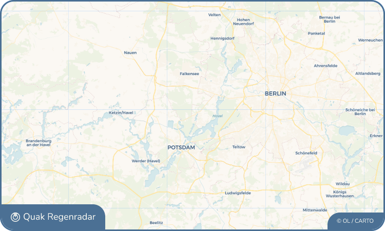 Quak Regenradar-Widget Groß Glienicke