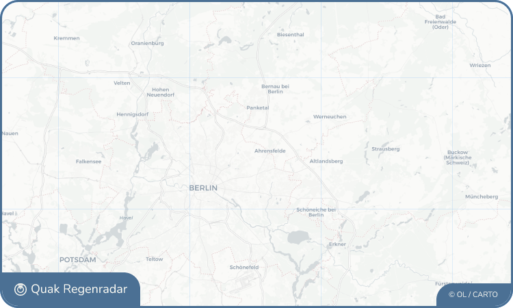 Regenradar-Widget für Gutshof Falkenberg