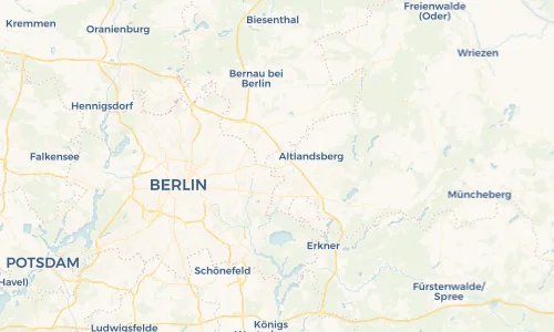 Regenradar Vorschaubild - Aktuelle Niederschläge in Hönow und Umgebung