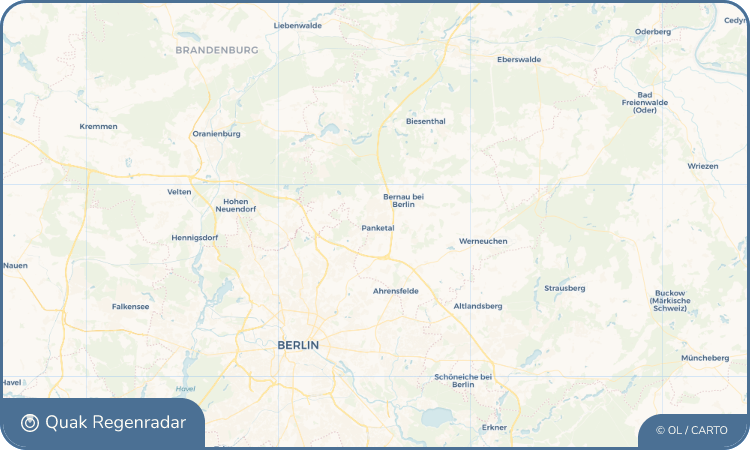 Quak Regenradar-Widget Panketal