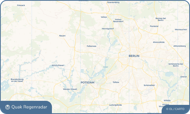 Quak Regenradar-Widget Seeburg