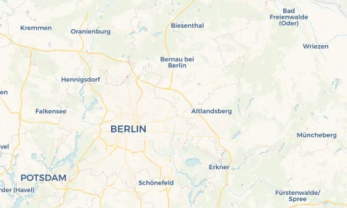 Regenradar Vorschaubild - Aktuelle Niederschläge in Ahrensfelde und Umgebung