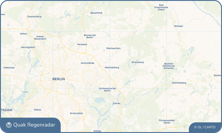 Quak Regenradar-Widget Altlandsberg