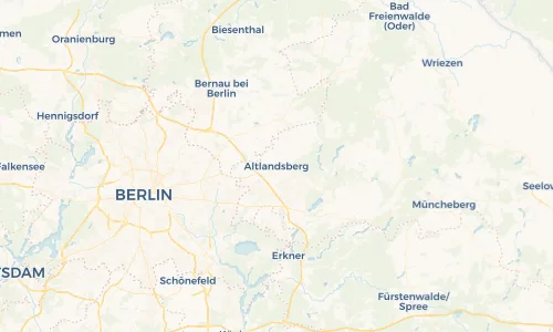 Regenradar Vorschaubild - Aktuelle Niederschläge in Altlandsberg und Umgebung
