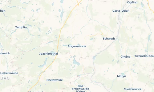 Regenradar Vorschaubild - Aktuelle Niederschläge in Angermünde und Umgebung