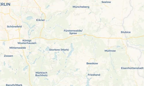 Regenradar Vorschaubild - Aktuelle Niederschläge in Bad Saarow und Umgebung