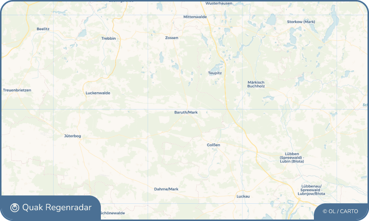 Quak Regenradar-Widget Baruth/Mark