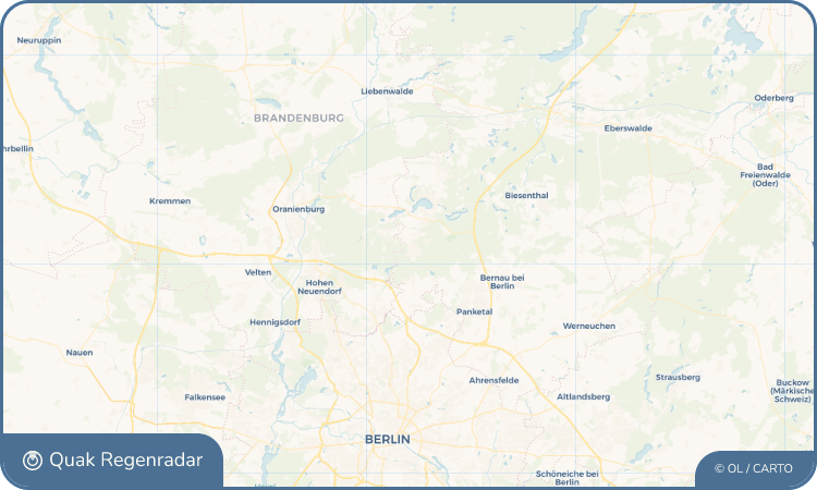 Regenradar-Widget für Basdorf