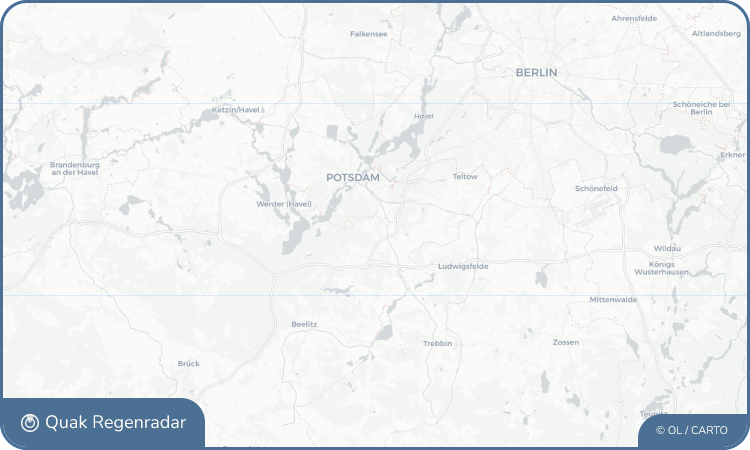 Regenradar-Widget für Bergholz-Rehbrücke