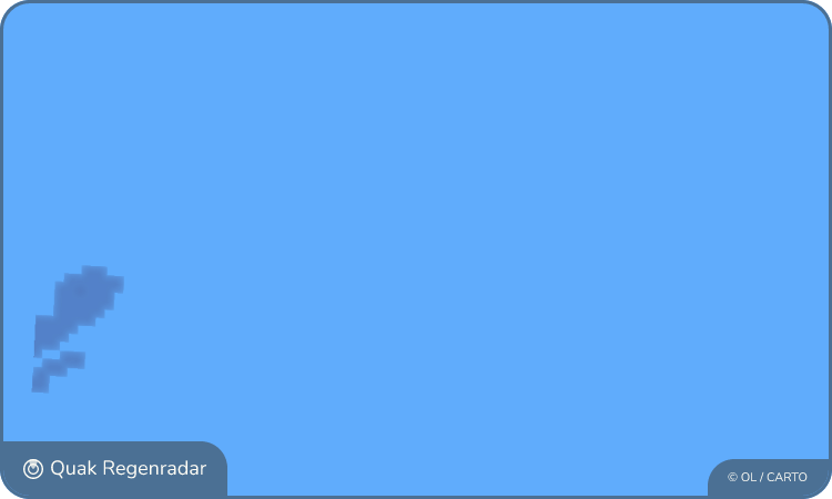 Quak Regenradar-Widget Biesenthal