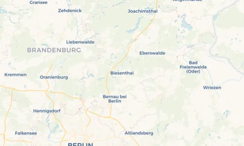 Regenradar Vorschaubild - Aktuelle Niederschläge in Biesenthal und Umgebung
