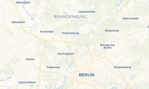 Regenradar Vorschaubild - Aktuelle Niederschläge in Birkenwerder und Umgebung