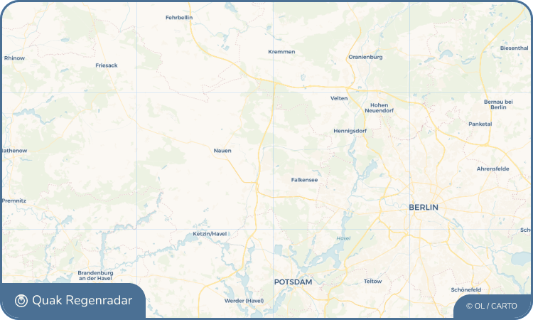 Regenradar-Widget für Brieselang