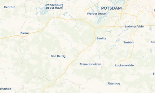 Regenradar Vorschaubild - Aktuelle Niederschläge in Brück und Umgebung