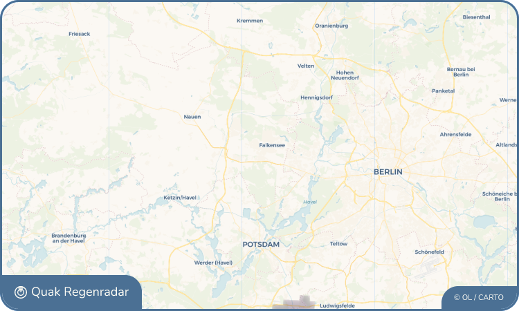 Regenradar-Widget für Dallgow-Döberitz