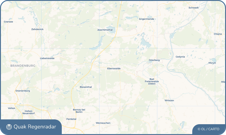 Quak Regenradar-Widget Eberswalde