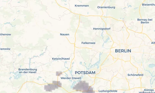 Regenradar Vorschaubild - Aktuelle Niederschläge in Elstal und Umgebung