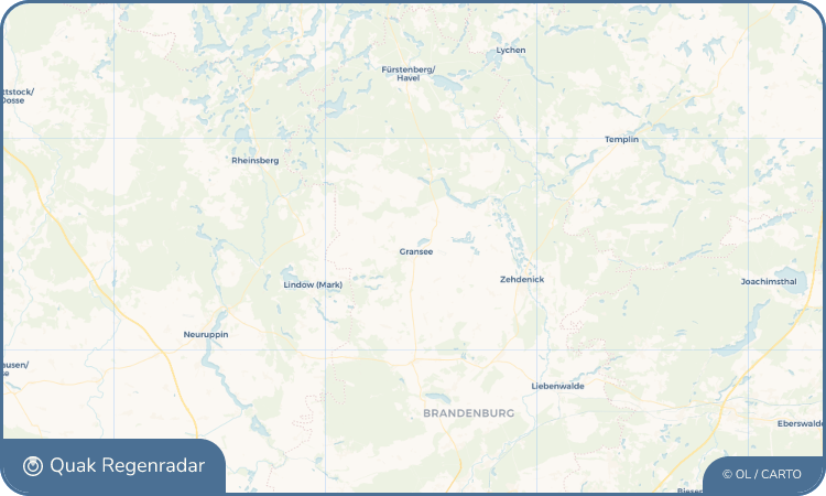 Quak Regenradar-Widget Gransee