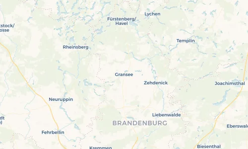 Regenradar Vorschaubild - Aktuelle Niederschläge in Gransee und Umgebung