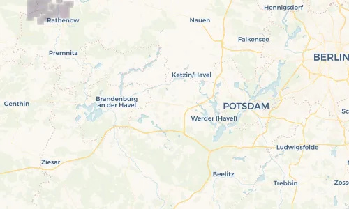 Regenradar Vorschaubild - Aktuelle Niederschläge in Groß Kreutz (Havel) und Umgebung