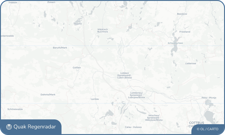Regenradar-Widget für Groß Lubolz - Wjelike Lubolce