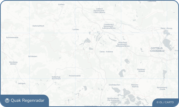 Regenradar-Widget für Groß Mehßow - Změšow