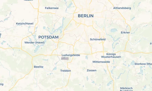 Regenradar Vorschaubild - Aktuelle Niederschläge in Großbeeren und Umgebung