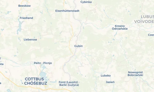 Regenradar Vorschaubild - Aktuelle Niederschläge in Guben und Umgebung