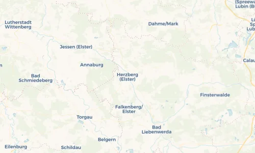 Regenradar Vorschaubild - Aktuelle Niederschläge in Herzberg (Elster) und Umgebung
