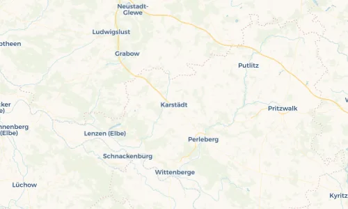 Regenradar Vorschaubild - Aktuelle Niederschläge in Karstädt und Umgebung