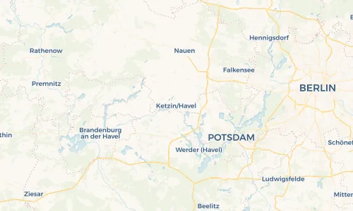 Regenradar Vorschaubild - Aktuelle Niederschläge in Ketzin/Havel und Umgebung