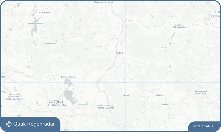 Regenradar-Widget für Klein Gastrose - Mały Gósćeraz