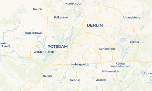 Regenradar Vorschaubild - Aktuelle Niederschläge in Kleinmachnow und Umgebung