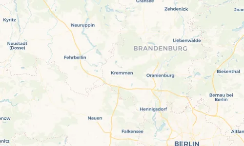 Regenradar Vorschaubild - Aktuelle Niederschläge in Kremmen und Umgebung