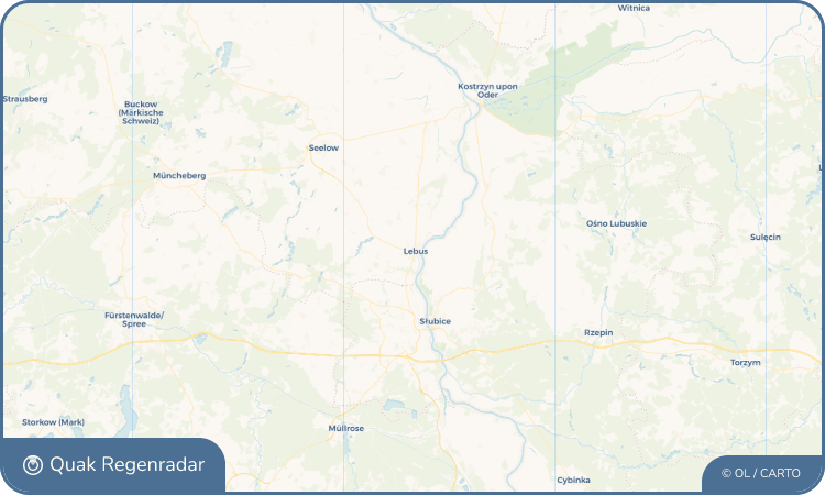 Regenradar-Widget für Lebus