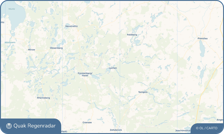 Quak Regenradar-Widget Lychen