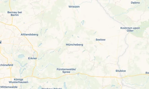 Regenradar Vorschaubild - Aktuelle Niederschläge in Müncheberg und Umgebung