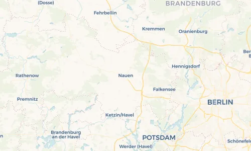 Regenradar Vorschaubild - Aktuelle Niederschläge in Nauen und Umgebung