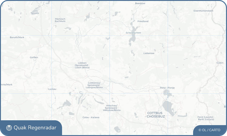 Regenradar-Widget für Neu Zauche - Nowa Niwa