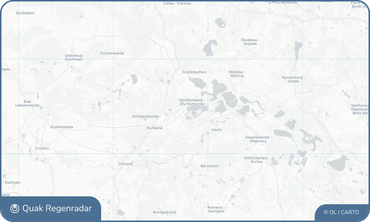 Regenradar-Widget für Niemtsch - Nimješk
